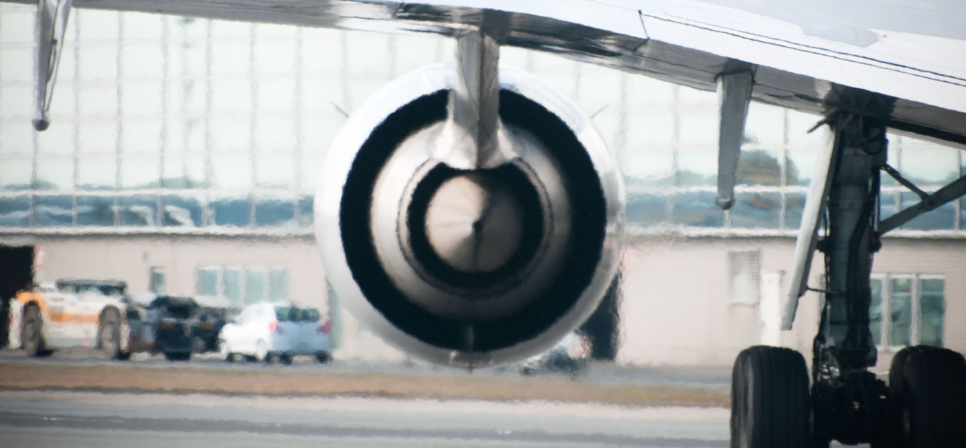 Image: PHOTOS: Jet engine rear. (Photo via iStock / Getty Images E+ / code6d)