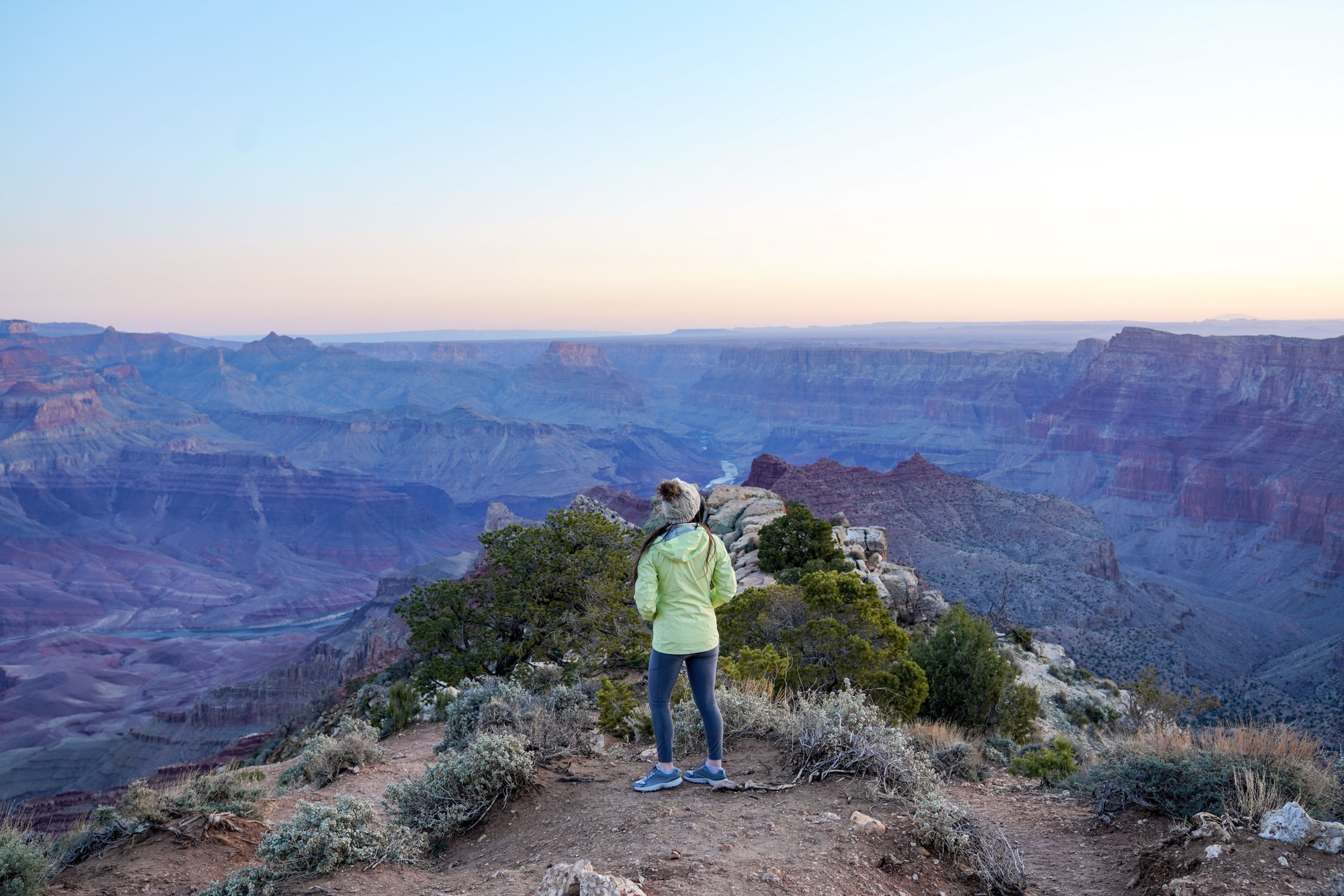 Sunrise at the Grand Canyon