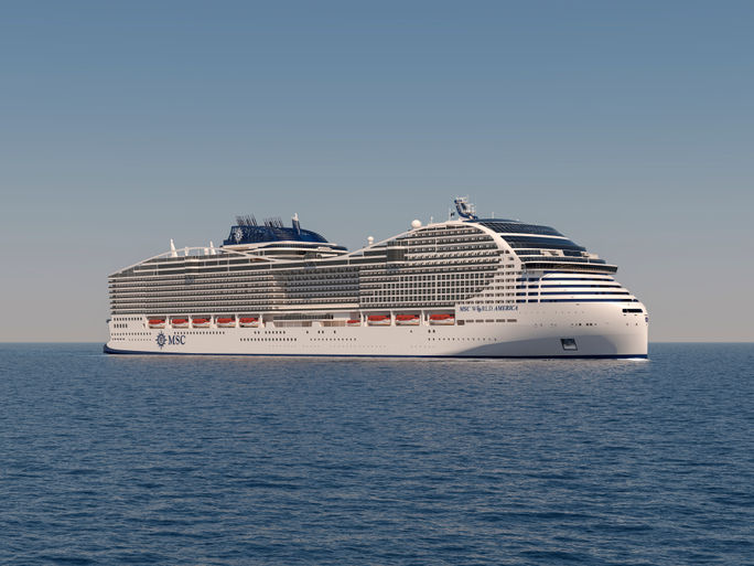 construction has started on MSC World America in France