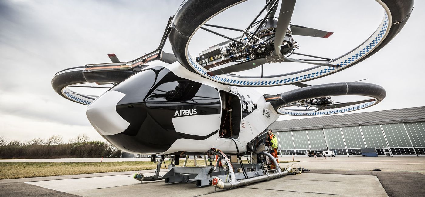 Image: PHOTO: Airbus CityBus Prototype at 2019 Paris Air Show. (Photo Courtesy of Airbus)