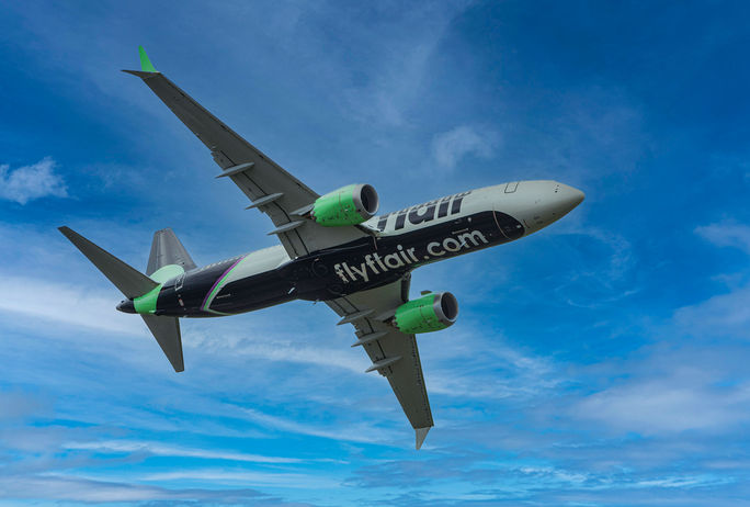 Flair Airlines aircraft Flair Airlines aircraft
