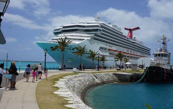 Carnival Sunrise in Bermuda