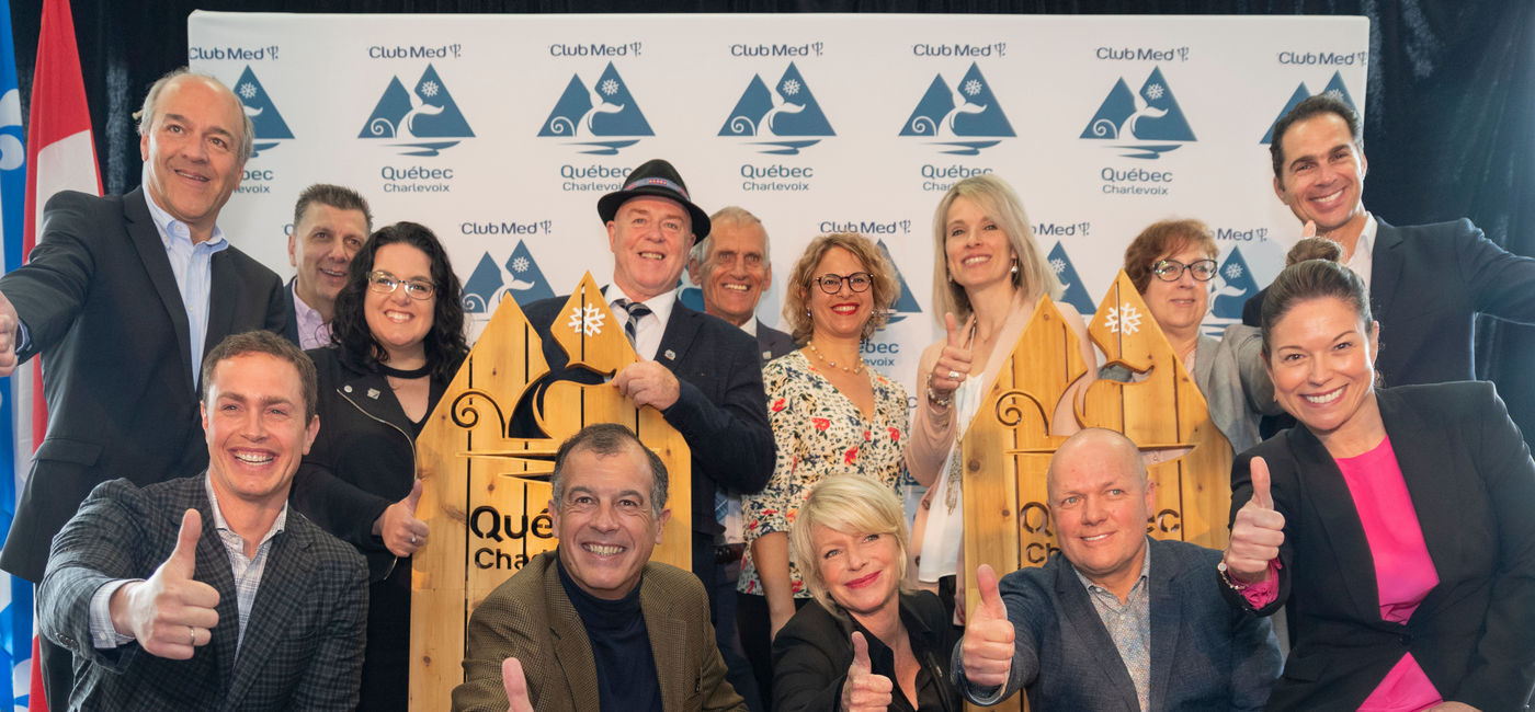 Image: Le Club Med Charlevoix pose la première pierre (Le Club Med Charlevoix pose la première pierre)