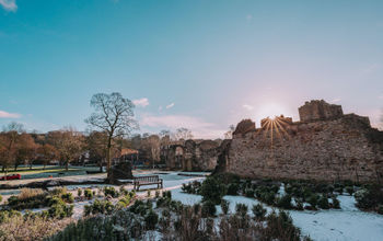 12th-Century Priory Ruins in Dudley