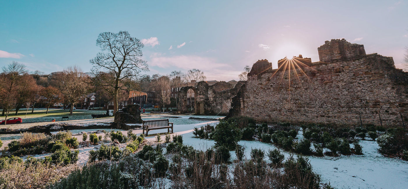 Image: 12th-Century Priory Ruins in Dudley. (West Midlands Growth Company)