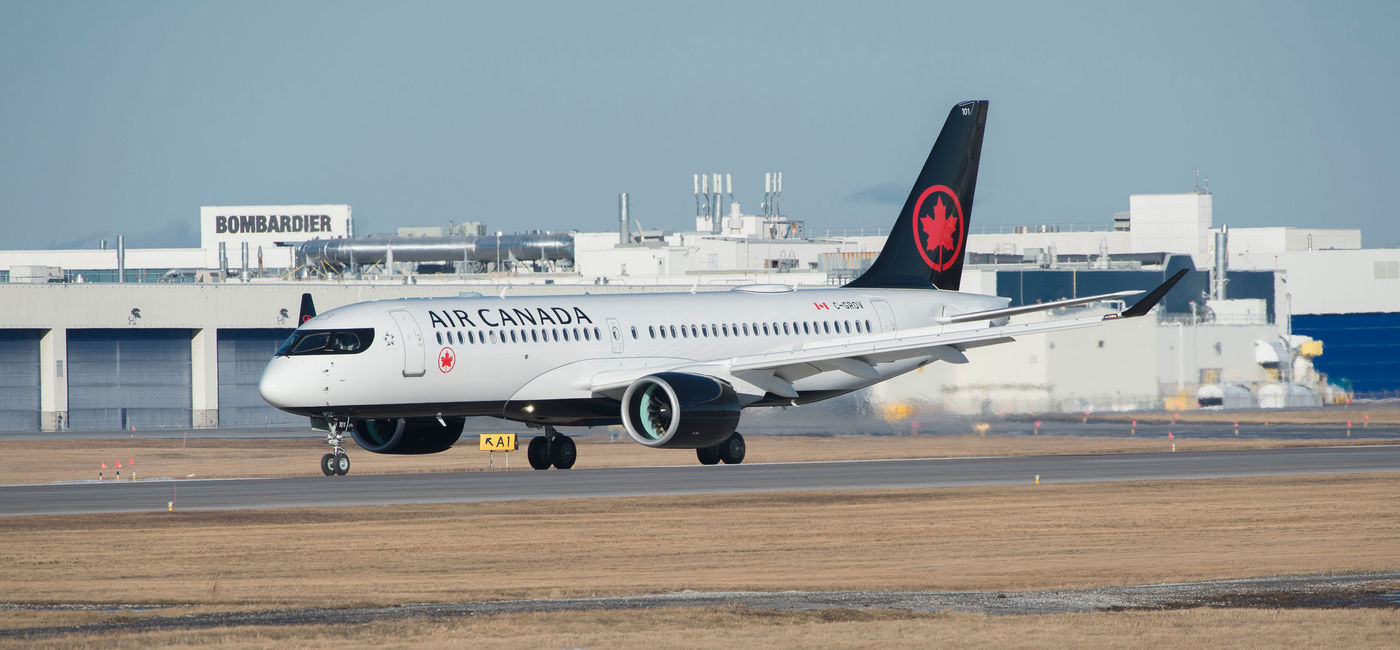 Image: A220-300 d'Air Canada (PHOTO: courtoisie d'Air Canada)