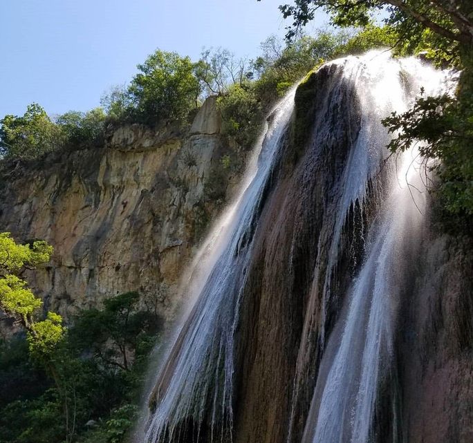Cola de Caballo (Horse Tail) waterfall in Yelapa 