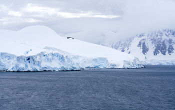 Antarctica, Mountains, Glacier