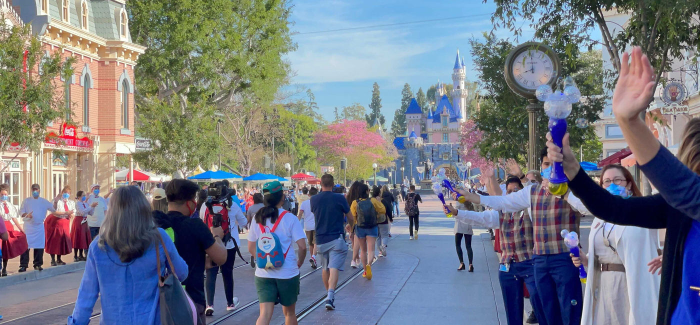 Image: Disneyland welcomed its first guests back on April 30, 2021. (photo by Janeen Christoff)