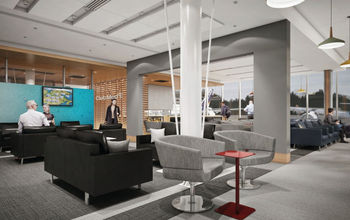 Lounge Club Med à l'aéroport de Québec