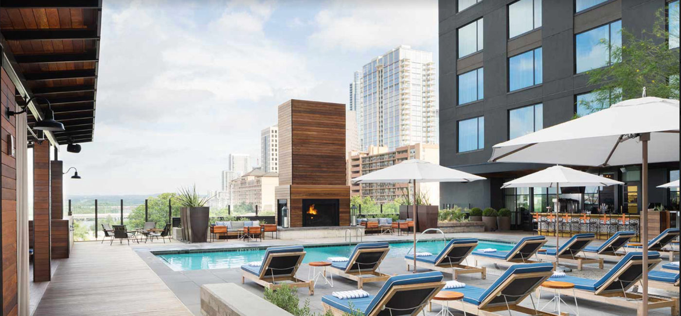 Image: Pool Deck at the Hotel Van Zandt (Photo via Hotel Van Zandt)