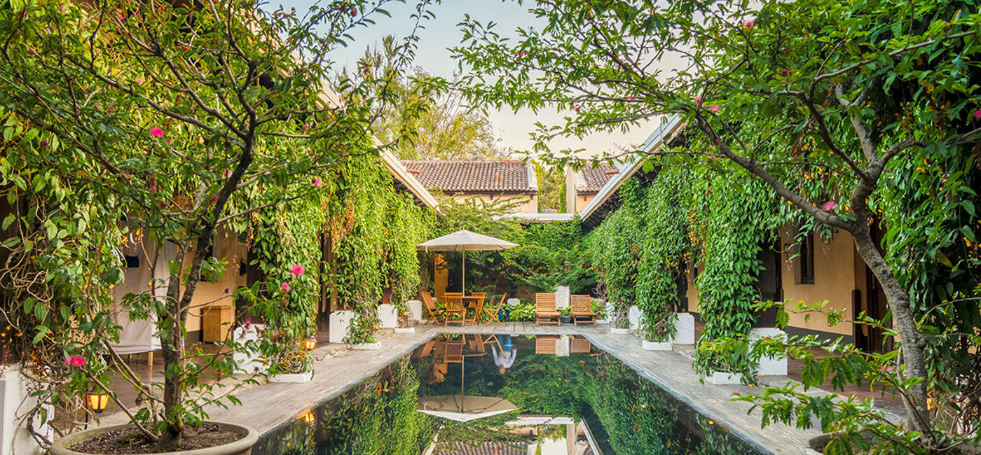 Image: The Porta Hotel Antigua in La Antigua, Guatemala, now a part of Beyond Green.  (Source: Beyond Green)