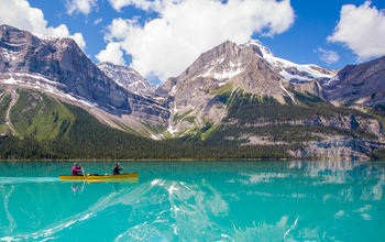 Canoeing in Alberta