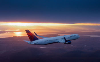Delta Air Lines plane.