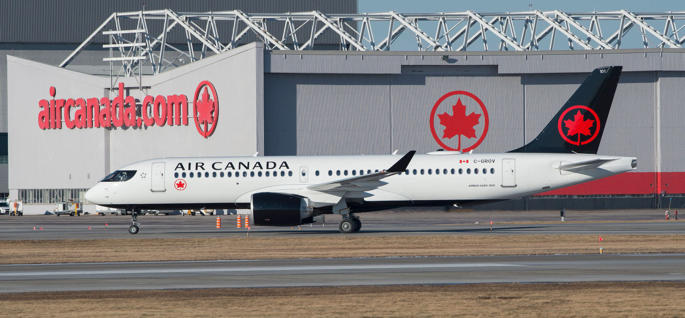 Image: Airbus A220 d'Air Canada (PHOTO: courtoisie d'Air Canada)