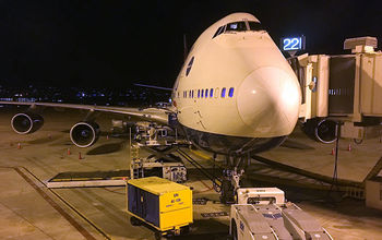 Boeing 747, British Airways, San Diego