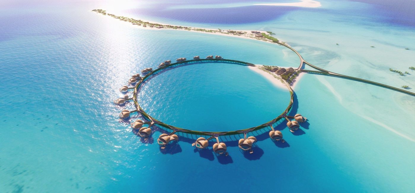 Image: Rendering of Nujuma, a Ritz-Carlton Reserve. (photo via Marriott International) ((photo via Marriott International))