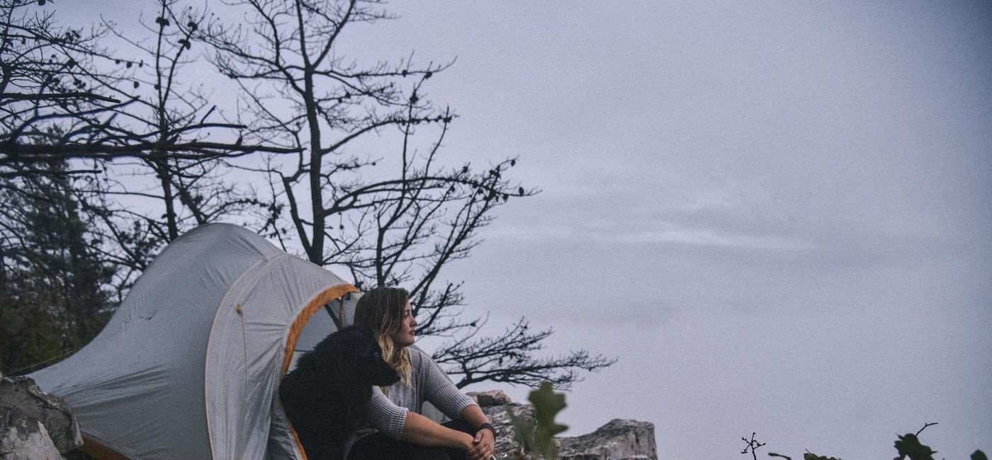 Image: A camper enjoying the views in Shenandoah National Park (Photo via Alisha Bube / iStock / Getty Images Plus) (Alisha Bube/iStock/Getty Images Plus)