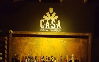 Taps at Casa Brew Garden in Barrio Escalante, San Jose, Costa Rica
