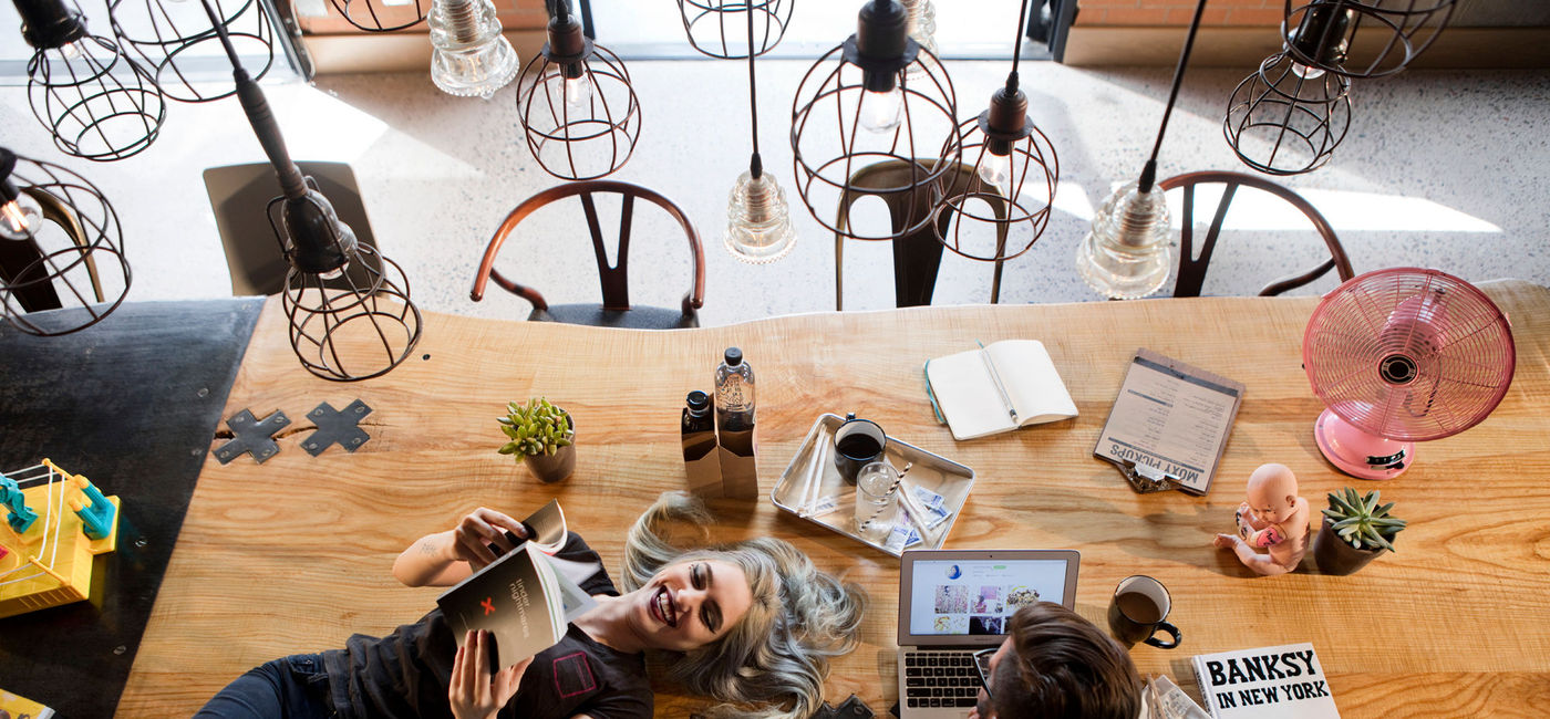 Image: PHOTO: Moxy hotel's flexible food-beverage and lounge space. (Photo courtesy of Marriott International)
