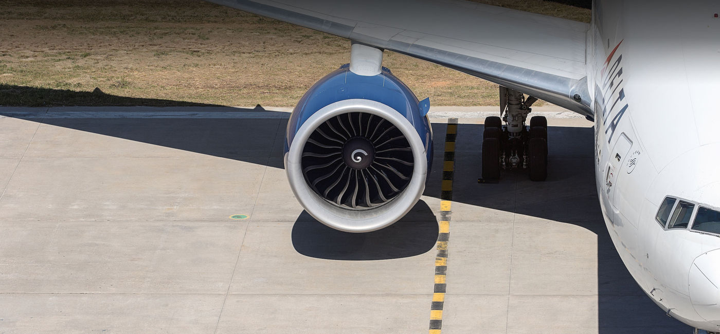 Image: PHOTO: Delta Air Lines Plane Engine. (photo via Delta Air Lines)