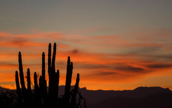 Atardecer en Baja California.