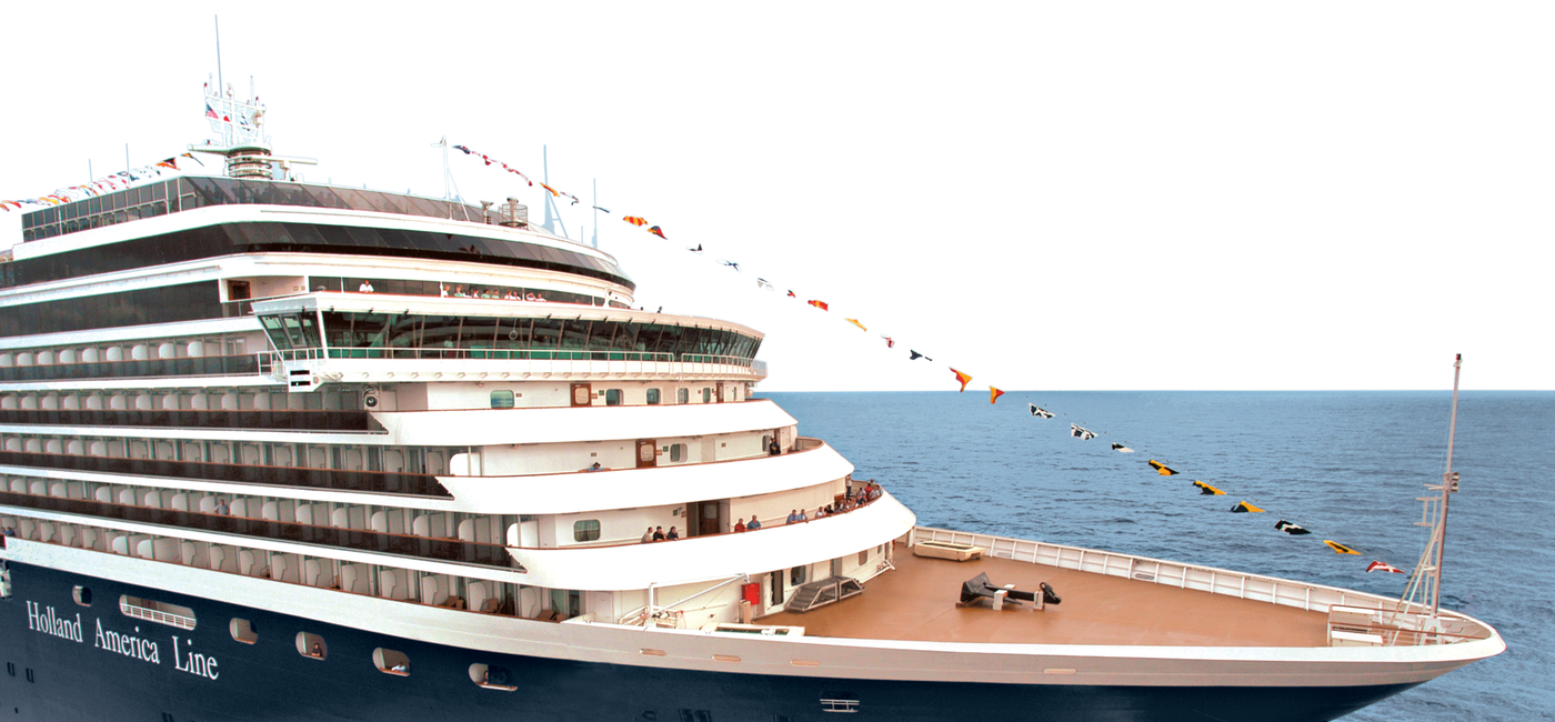 Image: Holland America Line's Noordam. (courtesy of Andy Newman/Holland America Line) (Andy Newman for Holland America Line)
