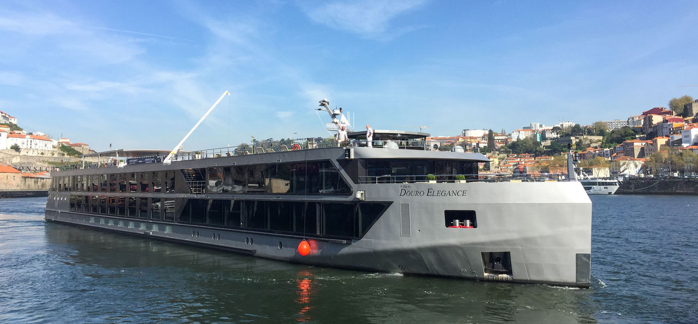 Image: Riviera River Cruises' MS Douro Elegance will restart sailing in Portugal on July 2, 2021. (Photo via Riviera River Cruises)