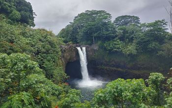 Rainbow Falls Wailuku River State Park, Hilto Hawaii