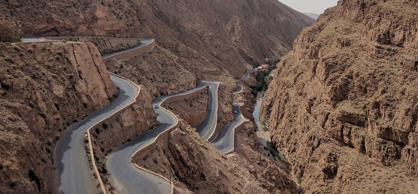 Image: PHOTO: The Dades Gorge in Dades Valley in Morocco.  (photo by Eric Bowman (Eric Bowman)