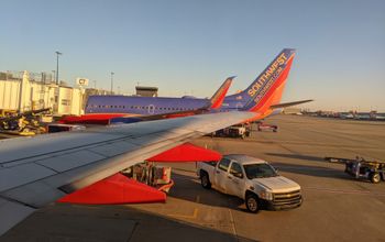 Southwest planes at the Atlanta airport