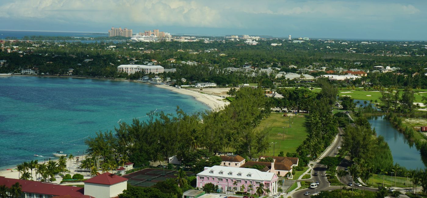 Image: PHOTO: Bahamas coast from Baha Mar. (photo by Brian Major)