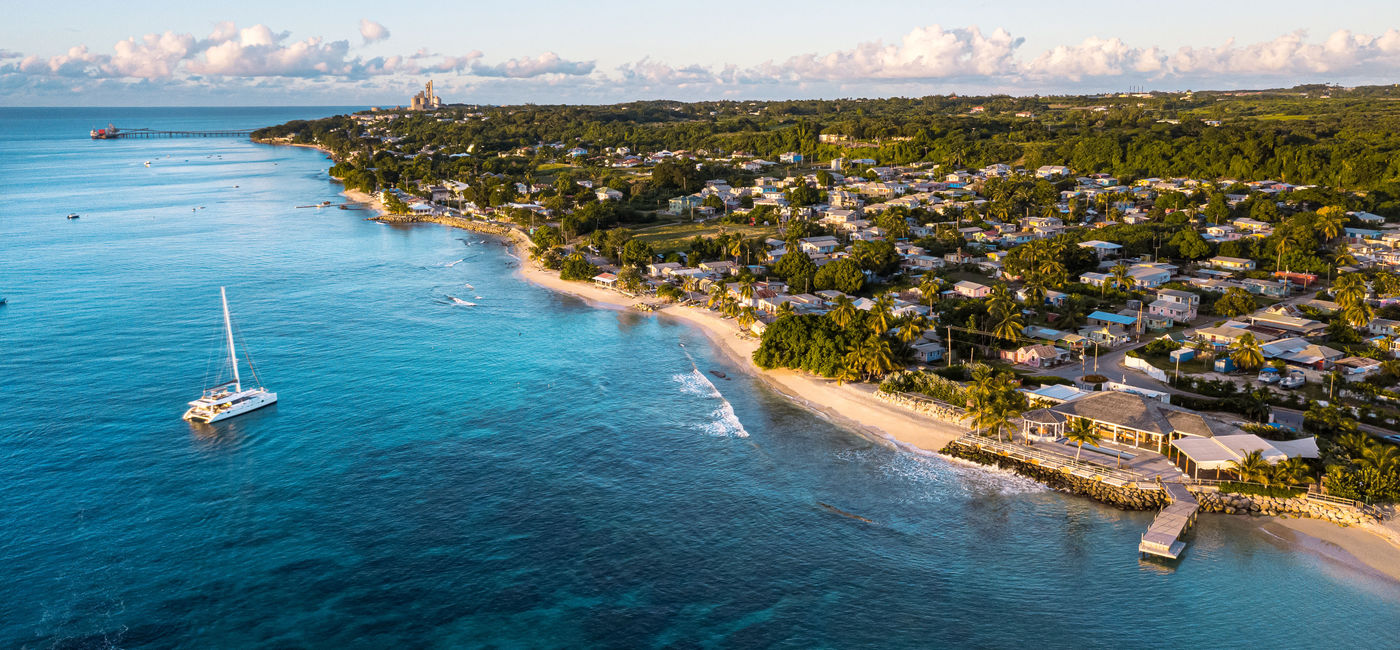 Image: An aerial view of Barbados. (photo via Barbados Tourism Marketing) (Barbados)