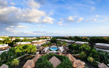 Aerial view of Grand Riviera Princess