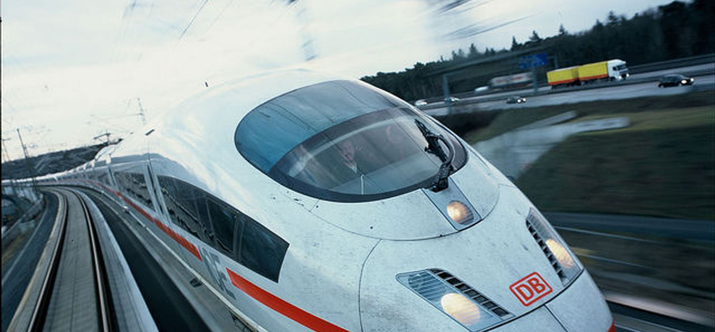 Image: PHOTO: Eurail's ICE 3 German Fast Train. (photo via Flickr/Roderick Eime)