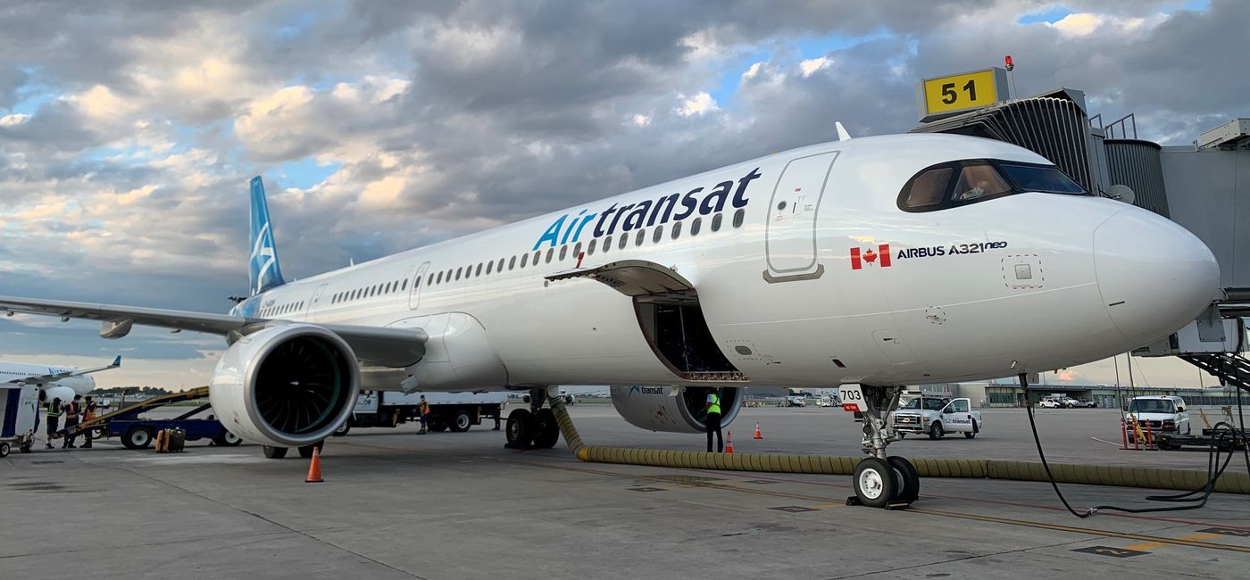 Image: Air Transat plane. (Air Transat Photo)