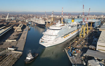 New ship leaves Fincantieri shipyard