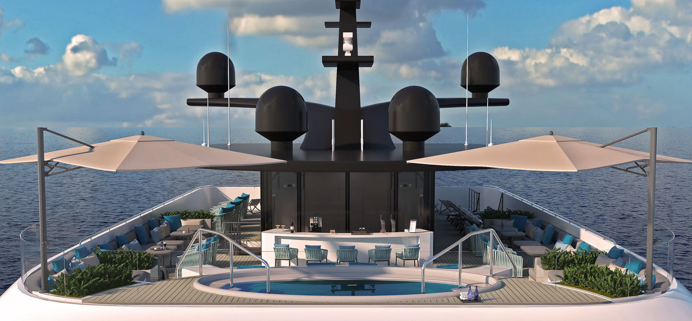 Image: Sky Deck aboard the Emerald Azzurra. (photo via Emerald Cruises) ((photo via Emerald Cruises))