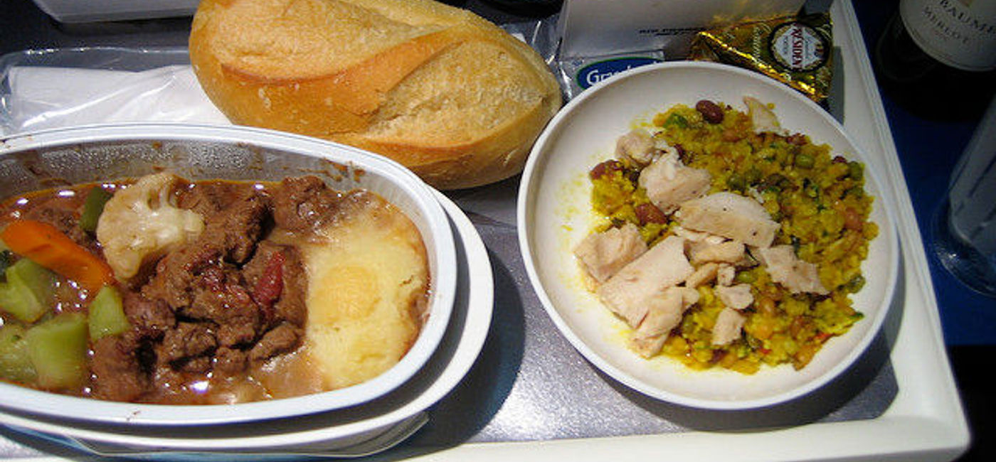 Image: PHOTO: Air France airplane food. (photo via Flickr/Pat Guiney)