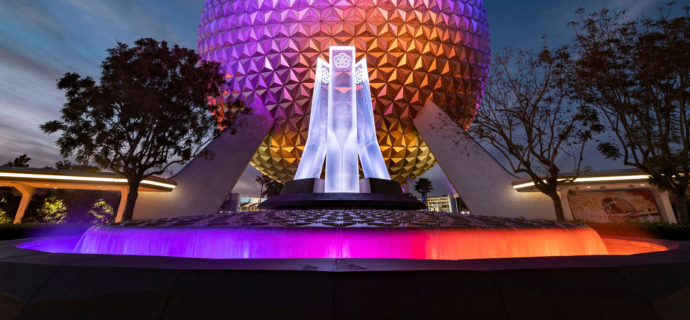 Image: Reimagined fountain at EPCOT (Photo via Walt Disney World)
