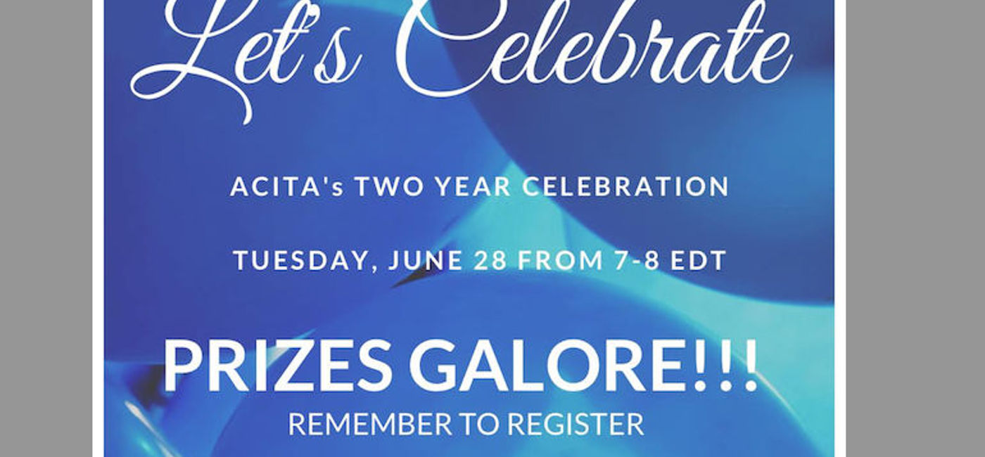 Image: ACITA's holding a virtual celebration of their 2nd birthday on Tuesday. (ACITA)