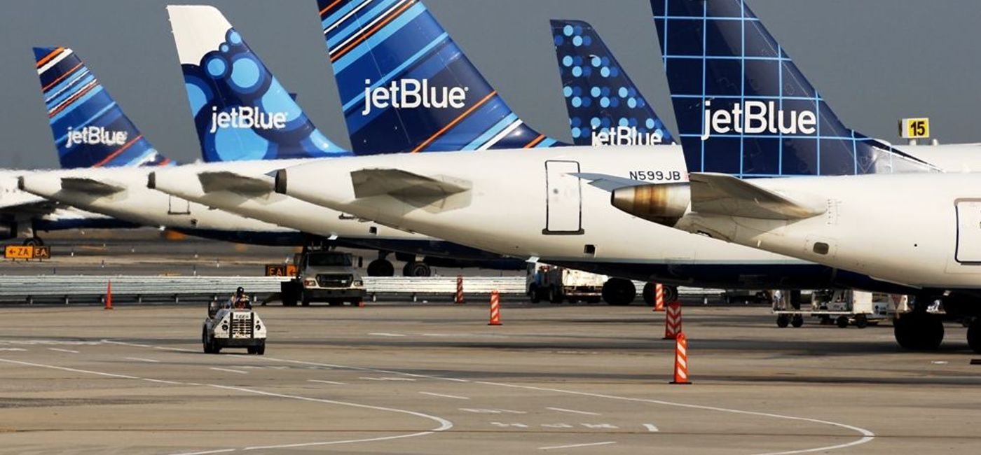 Image: PHOTO: JetBlue Airbus A320 tailfins. (photo via JetBlue Media)