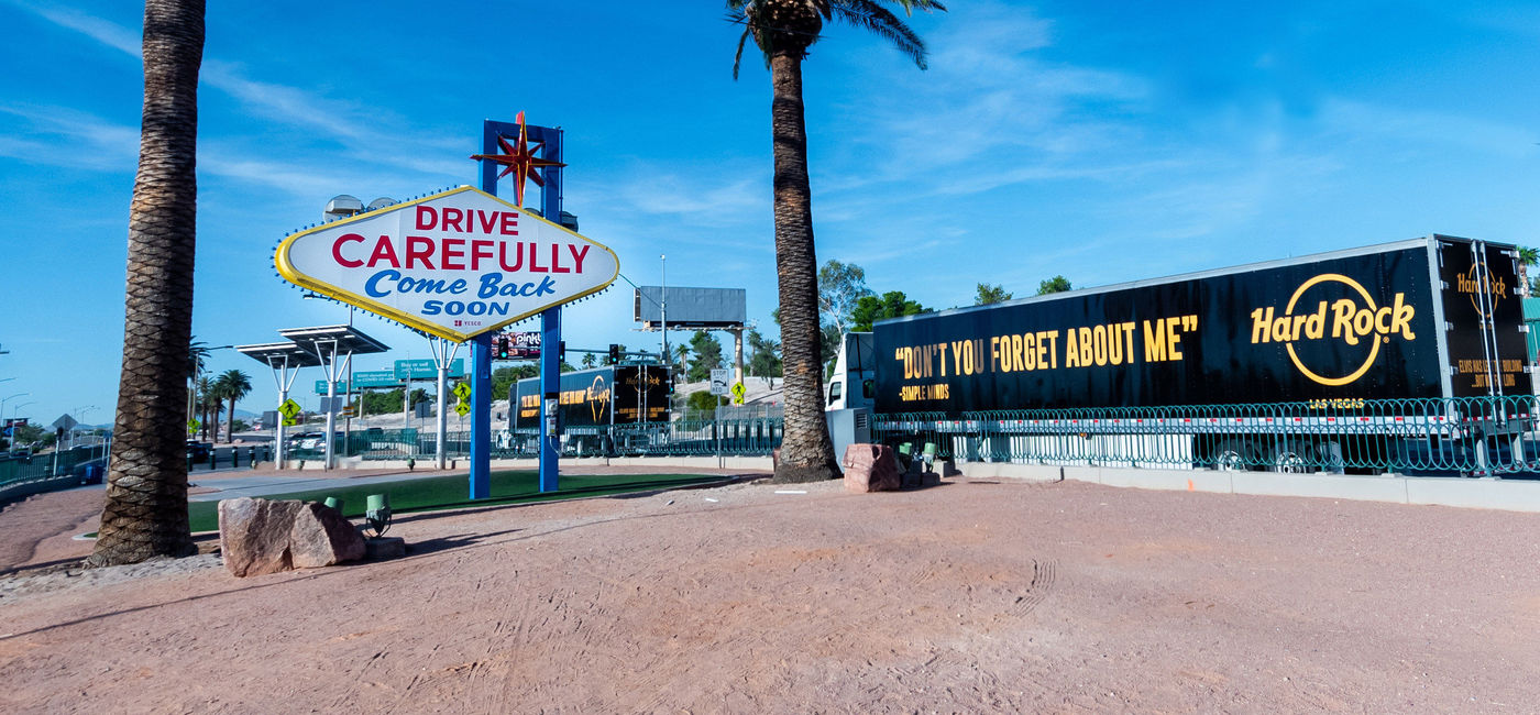Image: PHOTO: Hard Rock Hotel & Casino's music memorabilia leaving Las Vegas. (Photo courtesy of Hard Rock International)