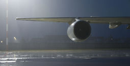 plane, rain, storm