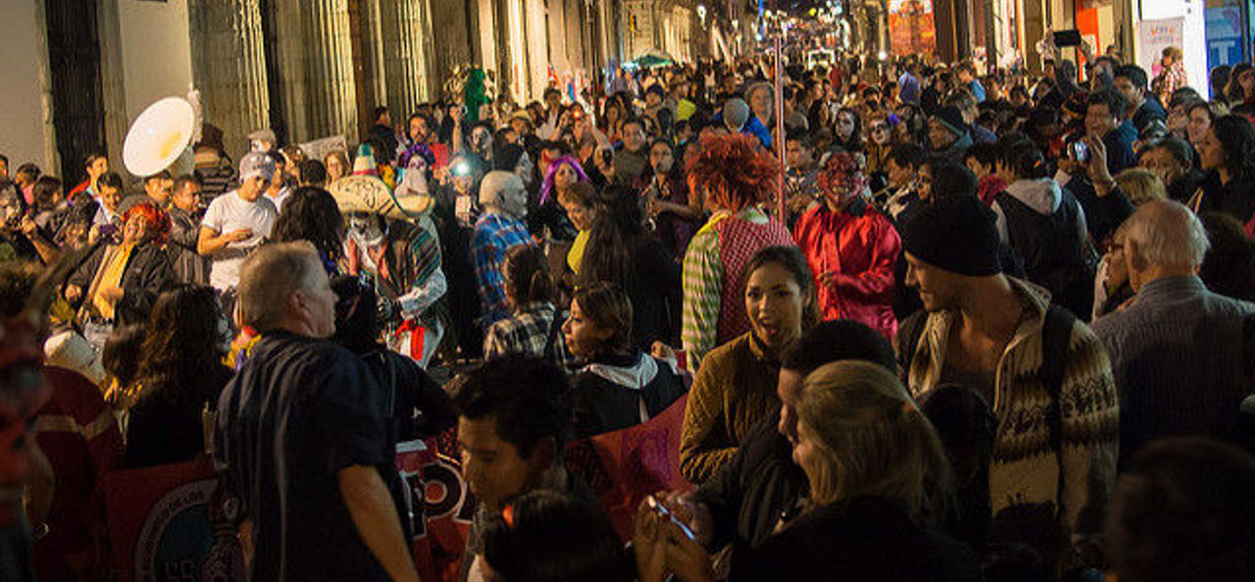Image: PHOTO: Day of the Dead celebration in Oaxaca, Mexico. (photo via Flickr/Greg Willis)