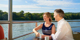 Enjoy refreshing amenities onboard. 