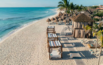 Beach at Iberostar Paraiso Del Mar, Riviera Maya - Mexico