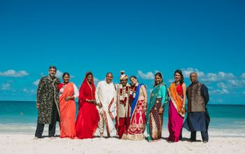 A South Asian wedding in the Caribbean