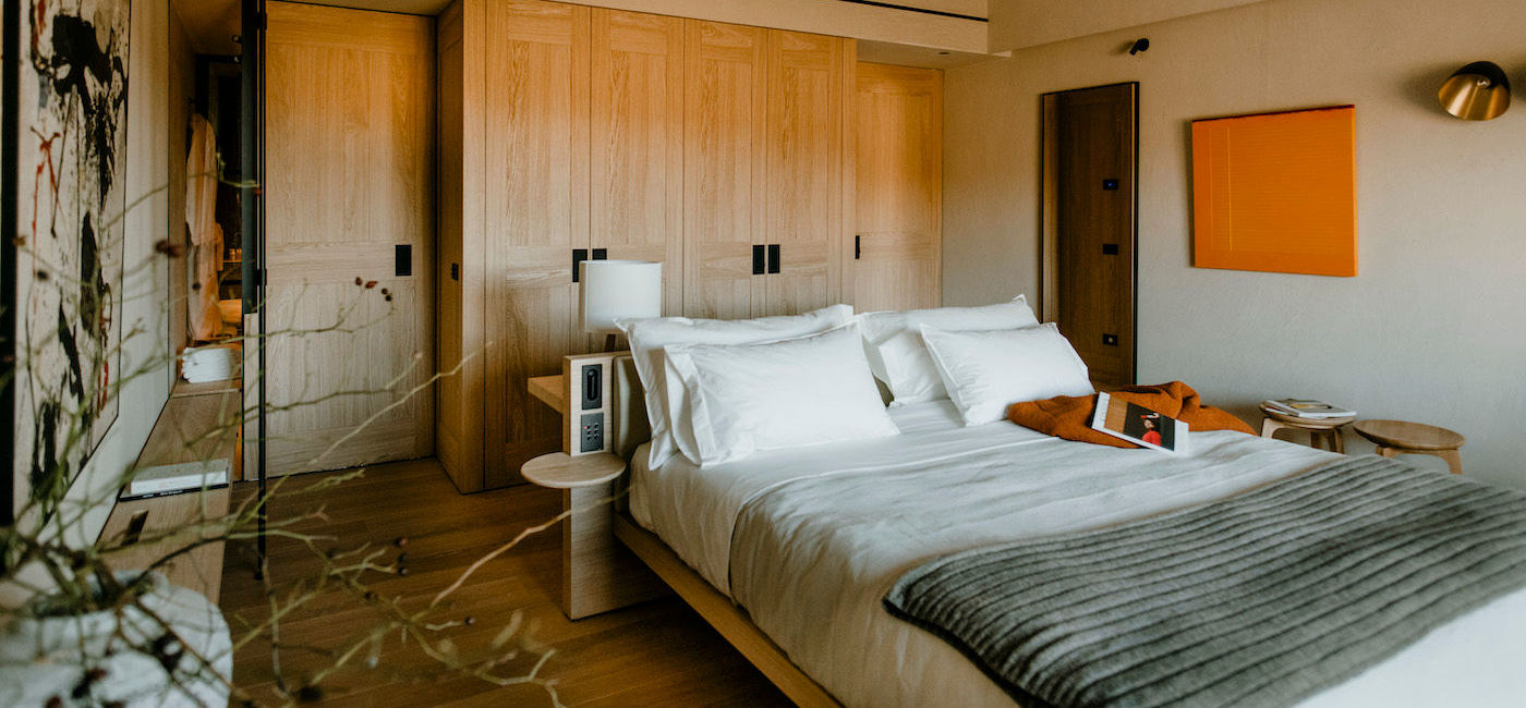 Image: A guestroom at Casa di Langa. (photo via Preferred Hotels & Resorts) (Preferred Hotels & Resorts Media License)