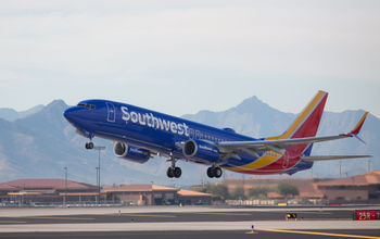 Southwest Boeing 737 at Phoenix Sky Harbor International Airport